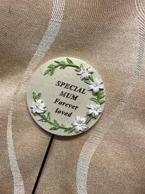 Circle Plaque Picks (Options Available)