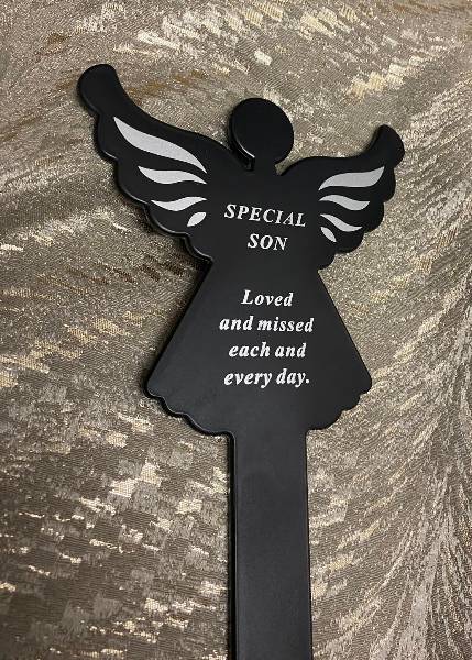 Angel Memorial Pick (options availble)