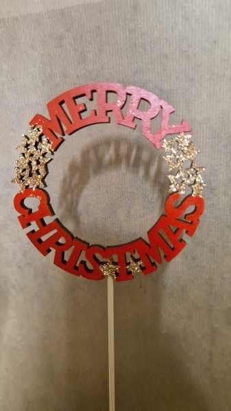 Merry Christmas ring