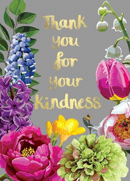 'Thank you for your Kindness' SK Card