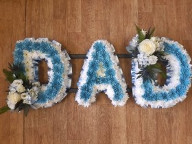 Dad (blue and white) Frame