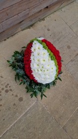 Rugby Ball in Wales Colours