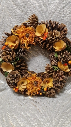 autumnal garland ring