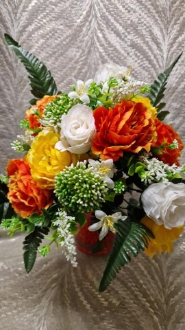 autumnal sunshine artificial silk bunch