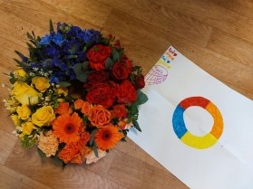 colour wreath