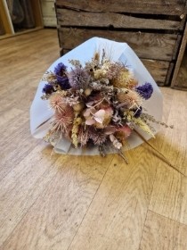 Dried bunch of flowers