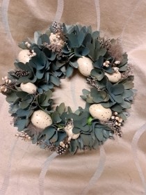 Easter Egg Wreath