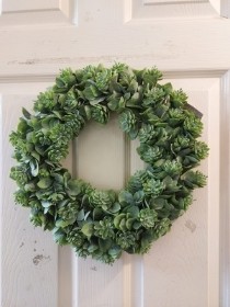 everlasting  succulent door ring