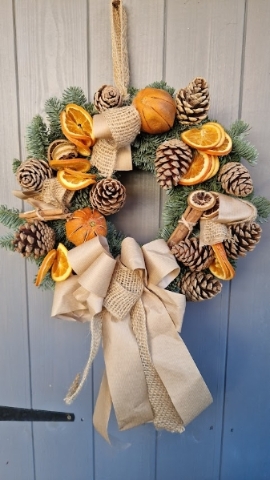 Fruit Door Wreath