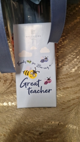 Great Teacher chocolate bar