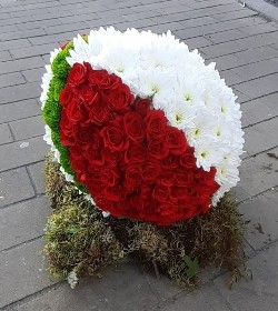 Rugby Ball in Wales Colours