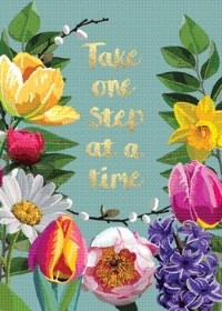 'Take on Step at a Time' SK Card