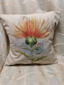 Thistle Cushion