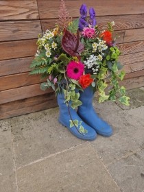 Wellies Arrangement